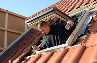 Pose de fenêtres de toit Velux à Beillé